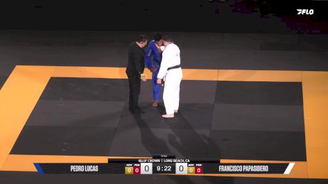 Francisco Papasidero vs Pedro Lucas 2025 IBJJF The Crown Presented by Flograppling