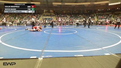 100 lbs Round Of 32 - Collin Brasfield, Grindhouse Wrestling vs Royce Baugh, Team Tulsa Wrestling Club