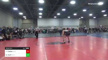 175 lbs Consi Of 4 - Trevyn Gates, Pleasant Grove vs Kolby Cluff, Wasatch