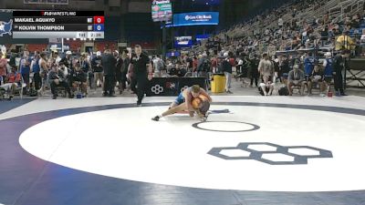 150 lbs Champ. Rd Of 128 - Makael Aguayo, Montana vs Kolvin Thompson, Utah