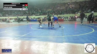 118 lbs Round Of 128 - Lochlan Burgess, Bixby vs Hollis Gore, El Reno