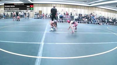 42 lbs Semifinal - Eliana Meza, Pounders WC vs Ioane TalbertKim, Golden Backs MRTC