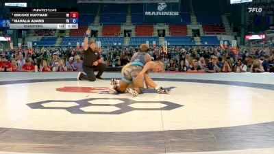 190 lbs Quarters - Brooke Huffman, WI vs Mahalia Adams, VA