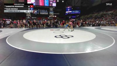 105 lbs Cons. Rd Of 32 - Samantha Rodriguez, AZ vs Talea Nichols, ID
