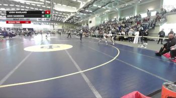 157 lbs Cons. Round 5 - Josh Warland, Rit vs Akio Sanders, Ithaca