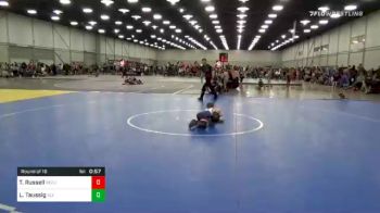 49 lbs Prelims - Tate Russell, Rezults Wrestling vs Luke Taussig, Sly Fox Wrestling Academy