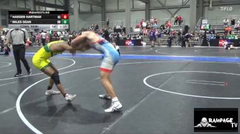 132 lbs Cons. Semi - Miles Dean, Bobcat WC vs Haegen Hartman, Garden City