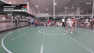 92 lbs Round 3 (6 Team) - Shelton Donnelly, Ohio Gold vs Silas Lancour, Poquoson-Pitbull