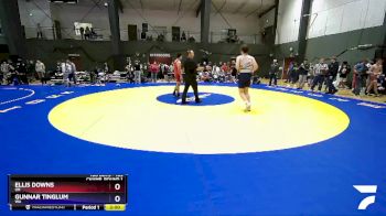 165 lbs Champ. Round 1 - Ellis Downs, OR vs Gunnar Tinglum, WA