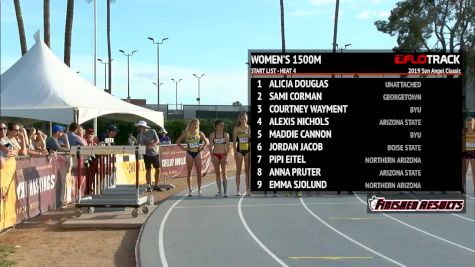 Women's 1500m, Heat 4