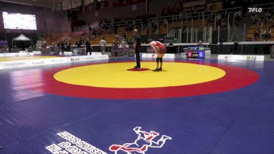 60kg Quarterfinal - Carson Miller, Oromocto Wrestling Club vs Federico Ortencio, Team Impact Wrestling Club