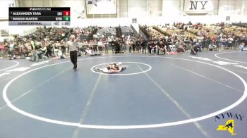 75 lbs Quarterfinal - Mason Martin, Malone Youth Wrestling Club vs Alexander Tara, Quaker Wrestling Club