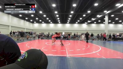 144 lbs Quarters - David Crilly, FL vs Gregory Barnett II, VA
