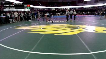 132 lbs Cons. Round 5 - Behr Scott, Mountain View vs Cade Killian, Eagle