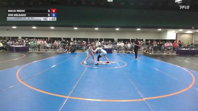 138 lbs Consi Of 32 #2 - Malia Rezac, FL vs Zoe Delgado, FL