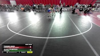 146-151 lbs Round 1 - Olivia Stubitsch, Wisconsin vs Tanner Hines, Kenosha Wrestling Academy