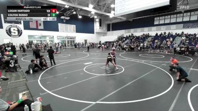 150 lbs Champ. Round 1 - Logan Hurtado, Ventura vs Colton Russo, San Diego