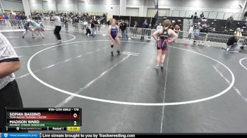 170 lbs 7th Place Match - Sophia Bassino, Team Nazar Training Center vs Madison Ward, Midwest Xtreme Wrestling