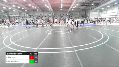 220 lbs Rr Rnd 2 - Jeremiah Mora, TS Wrestling Prep vs Dominick Albertelli, VHW