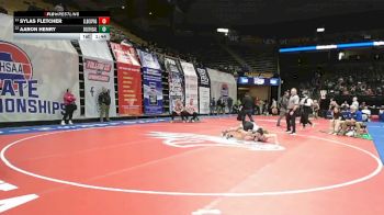 113 Class 1 lbs Champ. Round 1 - Sylas Fletcher, El Dorado Springs vs Aaron Henry, South Callaway