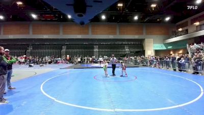 60-63 lbs Round 2 - Hudson Brandt, Fallon Outlaws WC vs Gunnar Lafebre, CYW