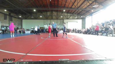 88-92 lbs Consi Of 4 - Eli Davis, Owasso Takedown Club vs Rykker Thompson, Claremore Wrestling Club