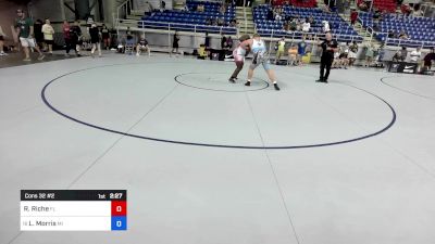 285 lbs Cons 32 #2 - Ralph Riche, FL vs Landon Morris, MI