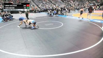 175-5A Cons. Round 2 - Luke Graver, Pine Creek vs Diego Gallegos, Fruita Monument