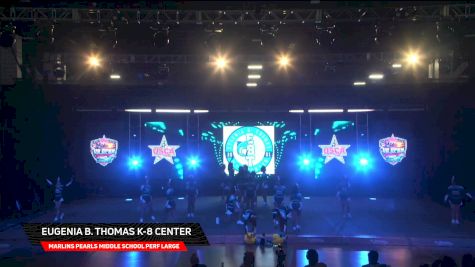 Eugenia B. Thomas K-8 Center [2026 Marlins Pearls Middle School Perf Large Day 2] 2026 US Open Cheerleading & Dance Championship