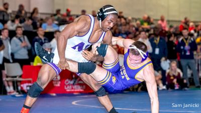 149 lbs Quarterfinal - Yahya Thomas, Northwestern vs Max Thomsen, Northern Iowa