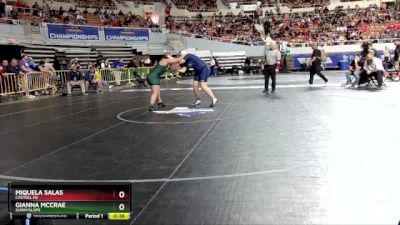 D1-235 lbs Cons. Round 1 - Miquela Salas, Casteel HS vs Gianna McCrae, Sunnyslope