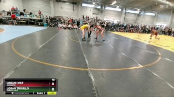 157 lbs Cons. Round 1 - Logan Trujillo, Pueblo East vs Logan Holt, Elizabeth