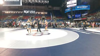 120 lbs Champ. Rd Of 64 - Olivia Kearns, Pennsylvania vs Scout Phillips, Ohio