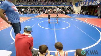52 lbs Round Of 16 - Salyer Torix, Sperry Wrestling Club vs Hudson Hood, Collinsville Cardinal Youth Wrestling