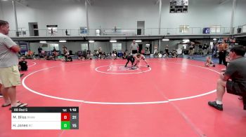 85 lbs Rr Rnd 5 - Mason Bliss, Brawler Elite Red vs Haiden Jones, Berks Catholic K-8