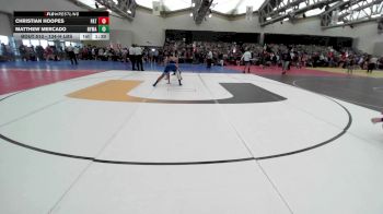 134-H lbs Round Of 32 - Christian Hoopes, Patriot Club vs Matthew Mercado, NYMA