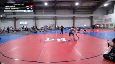 113 lbs Final - Chase Smith, Mat Assassins Red - HS vs Ronnie Rodriguez, Dark Horse Black - HS
