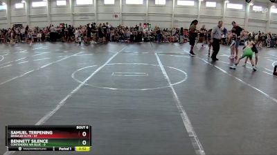 72 lbs Round 2 (8 Team) - Samuel Terpening, Brawler Elite vs Bennett Silence, Contenders WA Blue