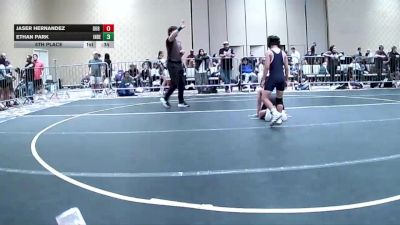 138 lbs Consi Of 32 #2 - Braydon Naeole, Grapplers HI vs Buck Stewart Jr, Youngblood WC