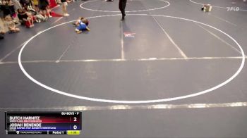 Round 2 - Dutch Harnitz, Wrestling Brotherhood vs Josiah Benende, Coon Rapids Mat Bandits Wrestling Club