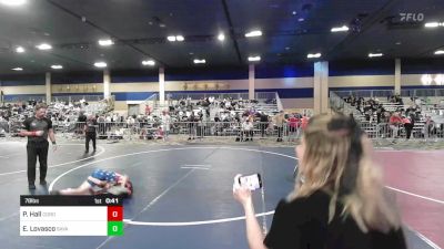 78 lbs Consolation - Patton Hall, Corona Boyz vs Eli Lovasco, Savage House WC