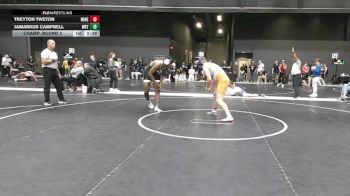 197 lbs Champ. Round 3 - Treyton Tweton, Midland (Neb.) vs Jamarkus Campbell, Wayland Baptist (Texas)