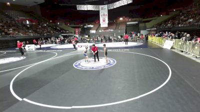 56 lbs Quarters - Angelo Sanchez, Reign Wrestling Club vs Maverick Costa, MatTime Wrestling