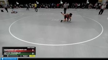 86 lbs Champ. Round 2 - Alexander Naccarati-Cholo, Bear Wrestling Club vs Kiptyn Youngblut, Immortal Athletics WC