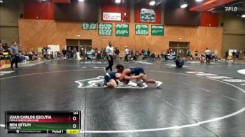 184 lbs Champ. Round 2 - Juan Carlos Escutia, Menlo Wrestling CLub vs Ben Setum, Cerritos