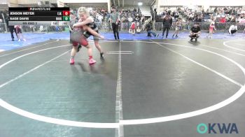 90 lbs Rr Rnd 2 - Jenson Meyer, Elgin Wrestling vs Sage Davis, Marlow Outlaws