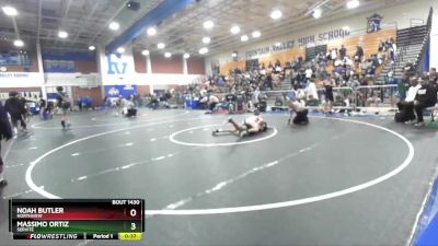 113 lbs Cons. Round 7 - Massimo Ortiz, Servite vs Noah Butler, Northview