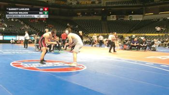 215 Class 4 lbs Cons. Round 2 - Barrett Lawless, Lee`s Summit North vs Weston Weldon, Nixa