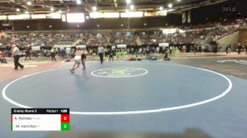 106 lbs Champ. Round 3 - Matthew Hamilton, Post Falls vs Aiden Nelmes, Mt. View Oregon