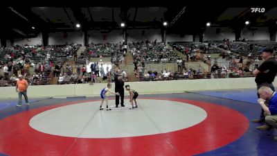 57 lbs Final - Austin Ledbetter, Woodland Wrestling vs Lucas Martin, Banks Co. BattleBorn Wrestling